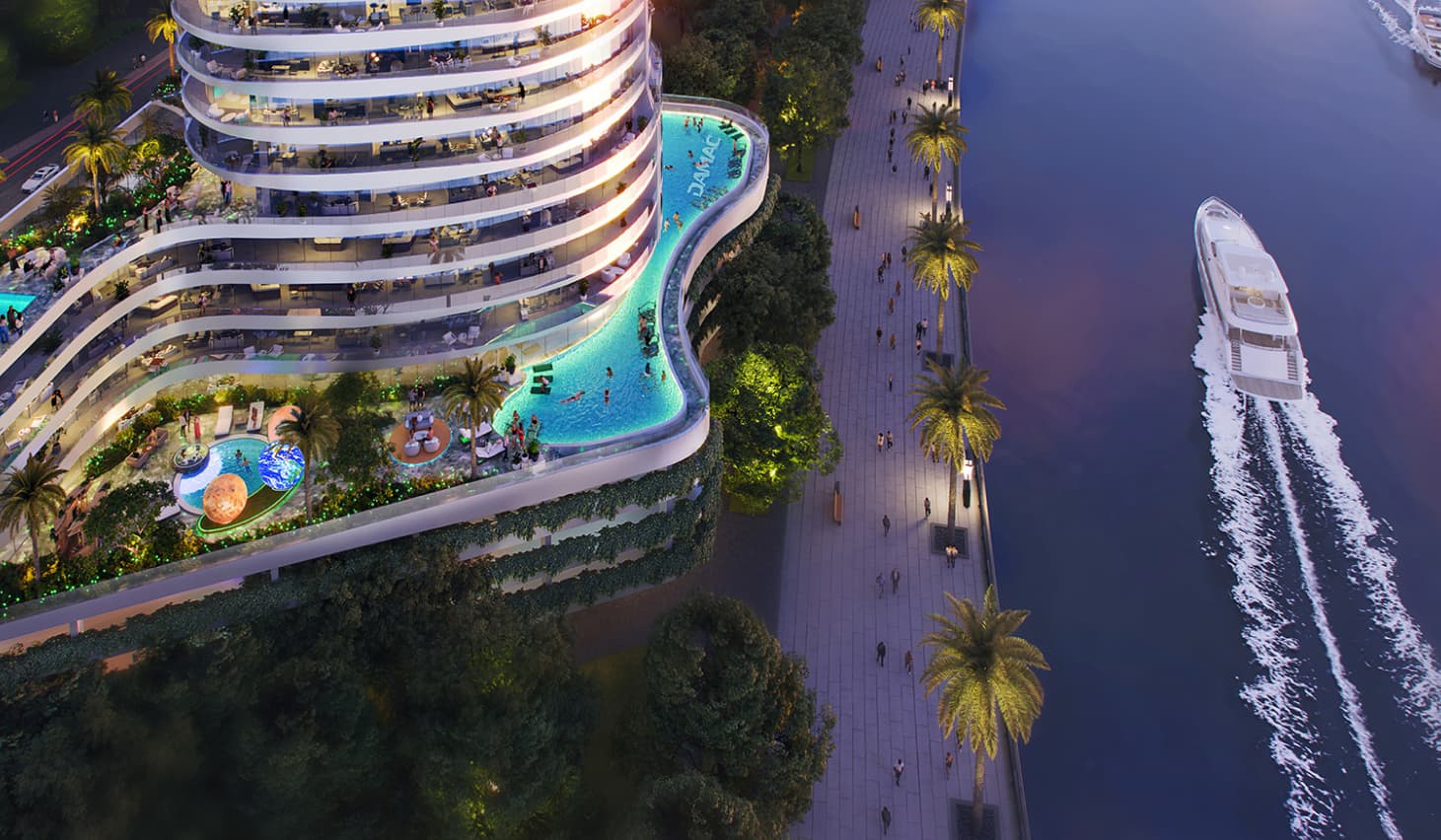 Canal Crown de GRISOGONO, Canal Crown de Grisogono waterfront tower Business Bay Dubai