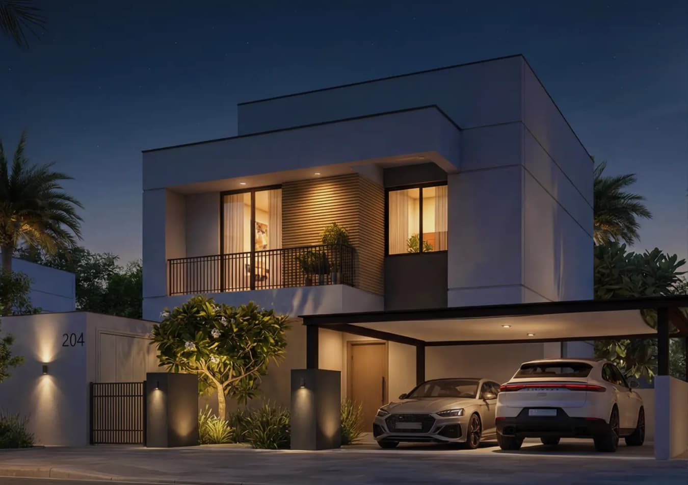 Al Ghadeer Gardens, Luxury villas in Abu Dhabi