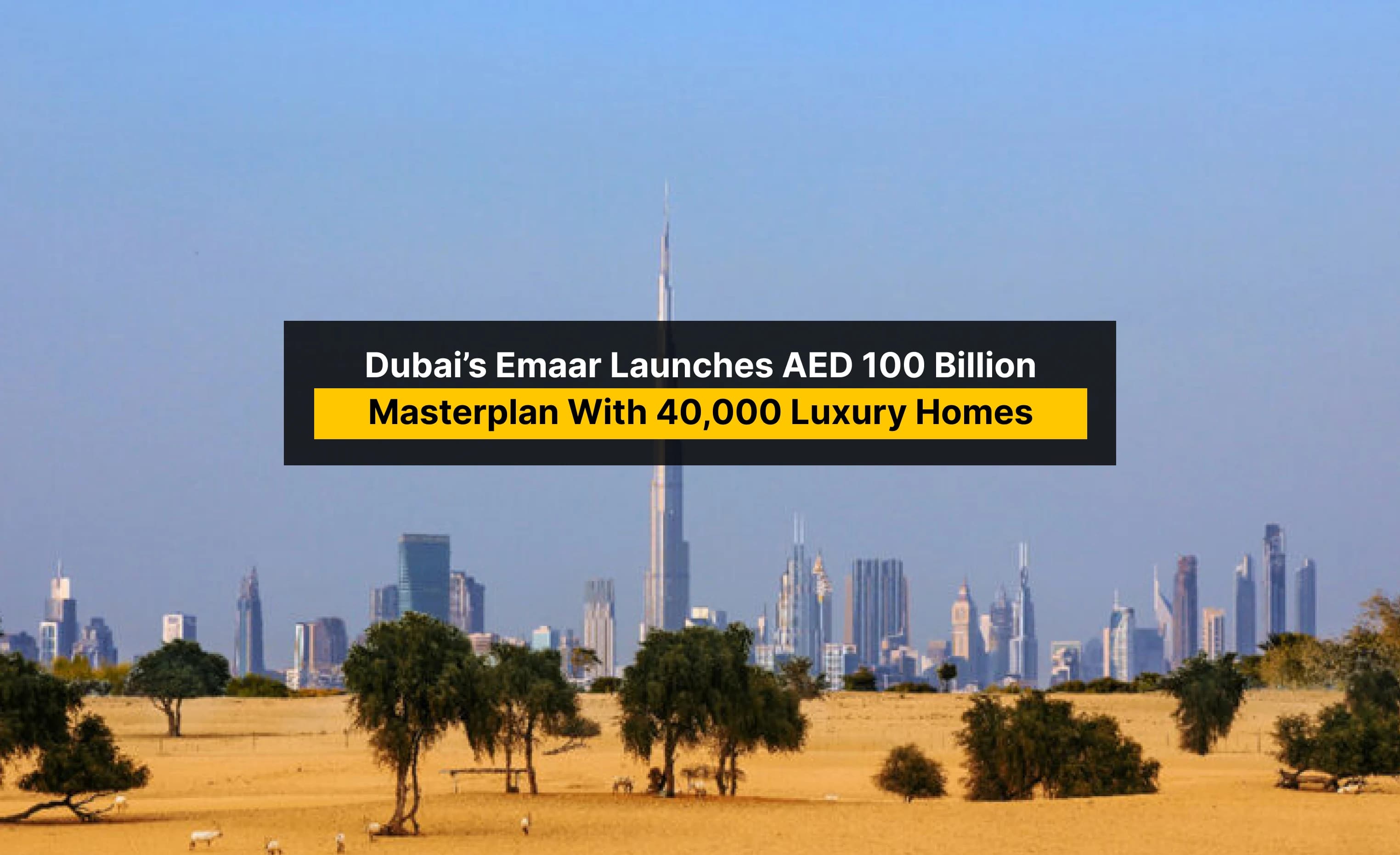 Emaar launches Emaar Hills, Dubai News, Real estate News, latest news