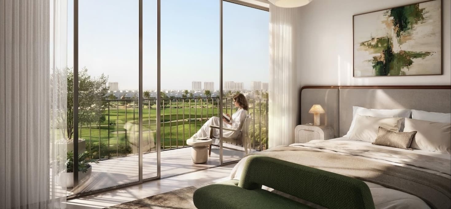Golf Vale at Emaar South, Golf Vale resort-style pool area