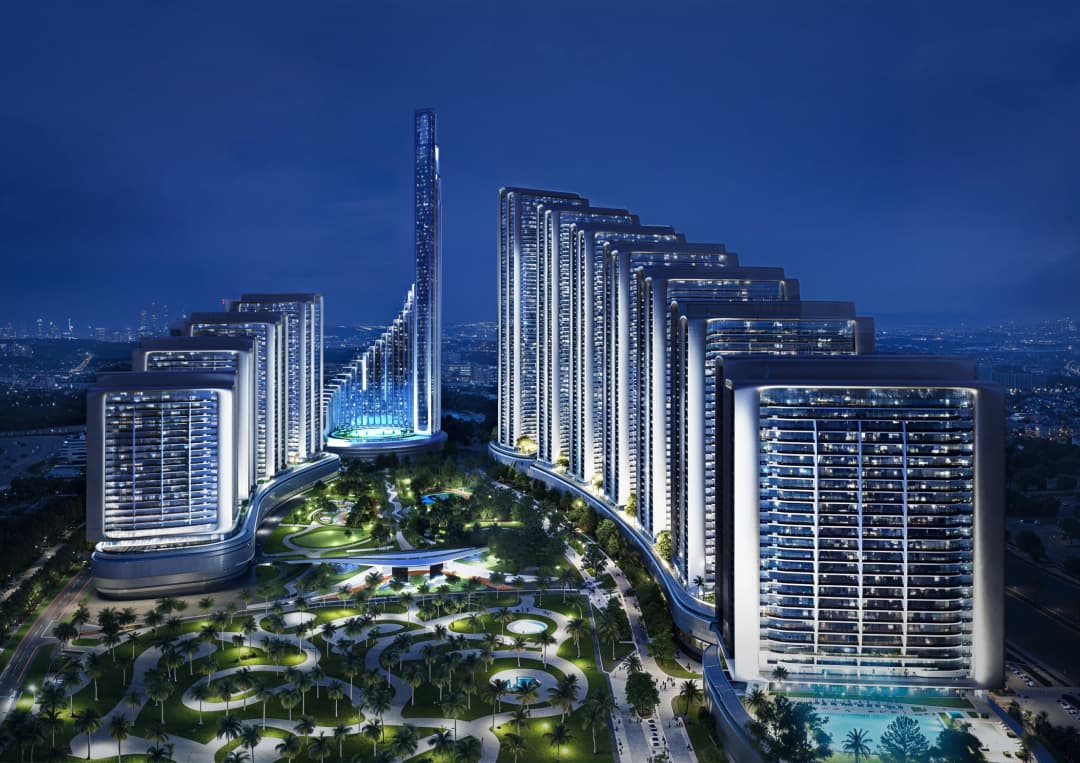 Luxury villa interior