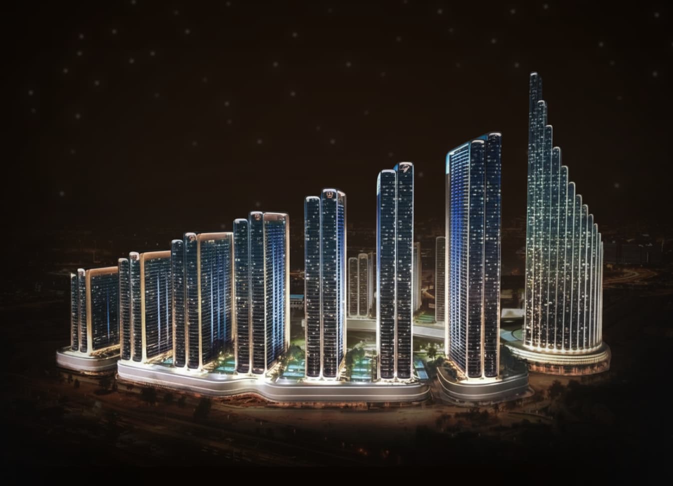 Mercedes Benz Places Binghatti City in Dubai by Binghatti-Developers