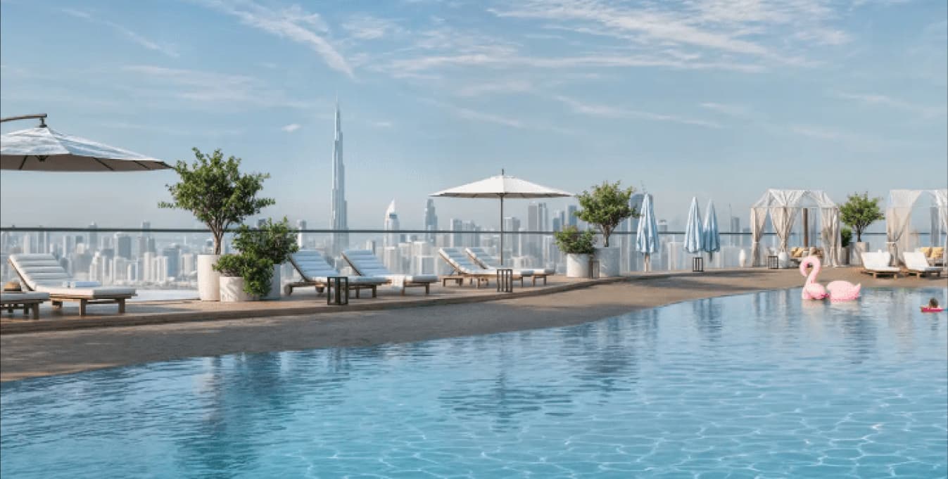 Ashley Hills at Arjan, Ashley Hills at Arjan Dubailand pool