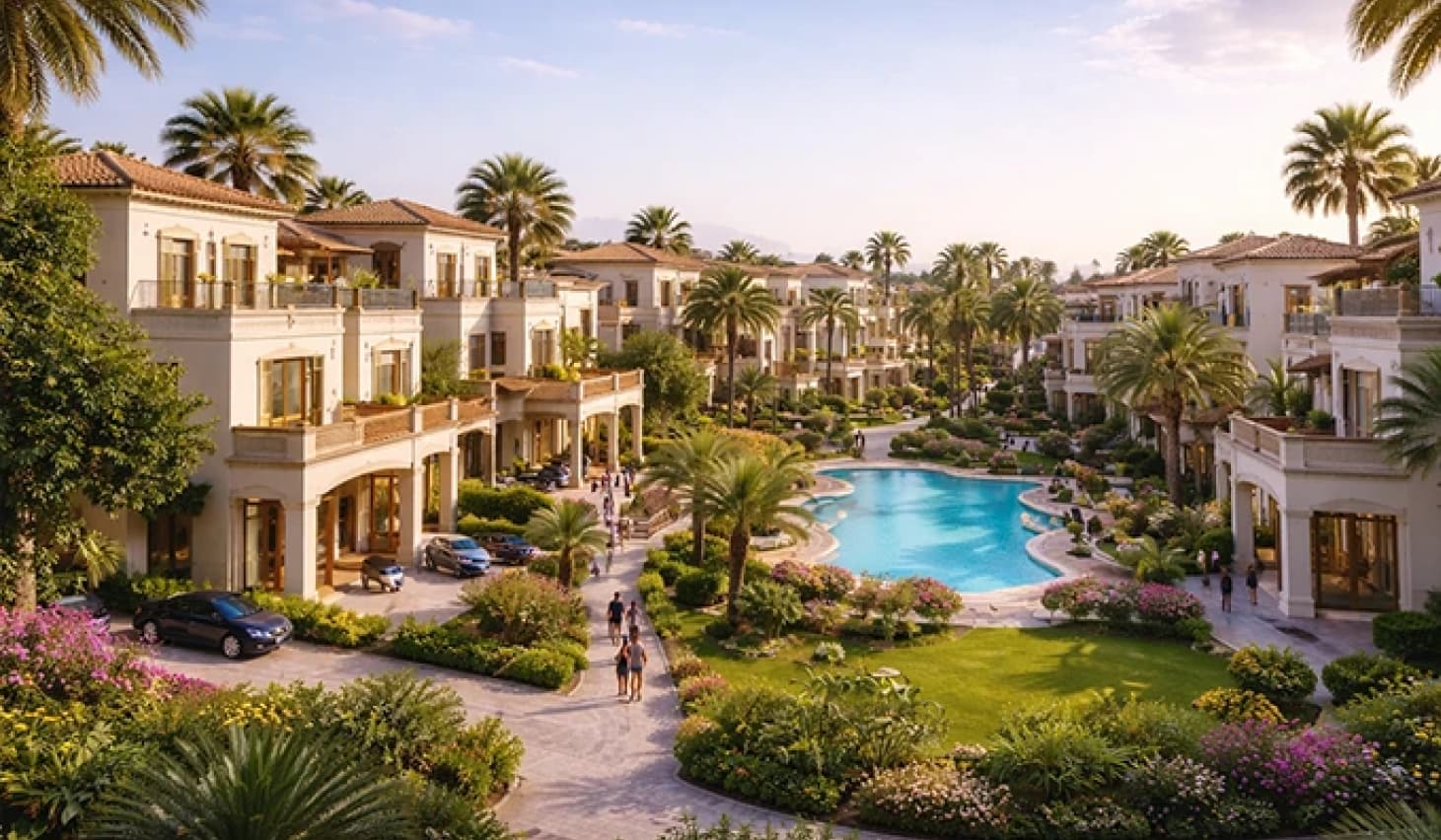 Tilal Binghatti at Al Rowaiyah, Tilal Binghatti community and green spaces