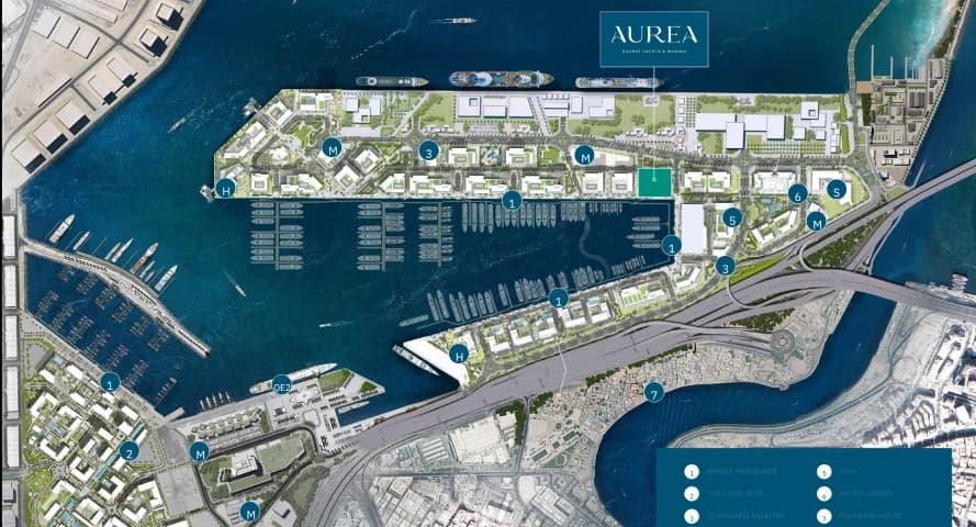 AUREA at Rashid Yachts and Marina, Aurea by Emaar