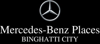 Mercedes Benz Places Binghatti City Logo, Mercedes Benz Places Binghatti City