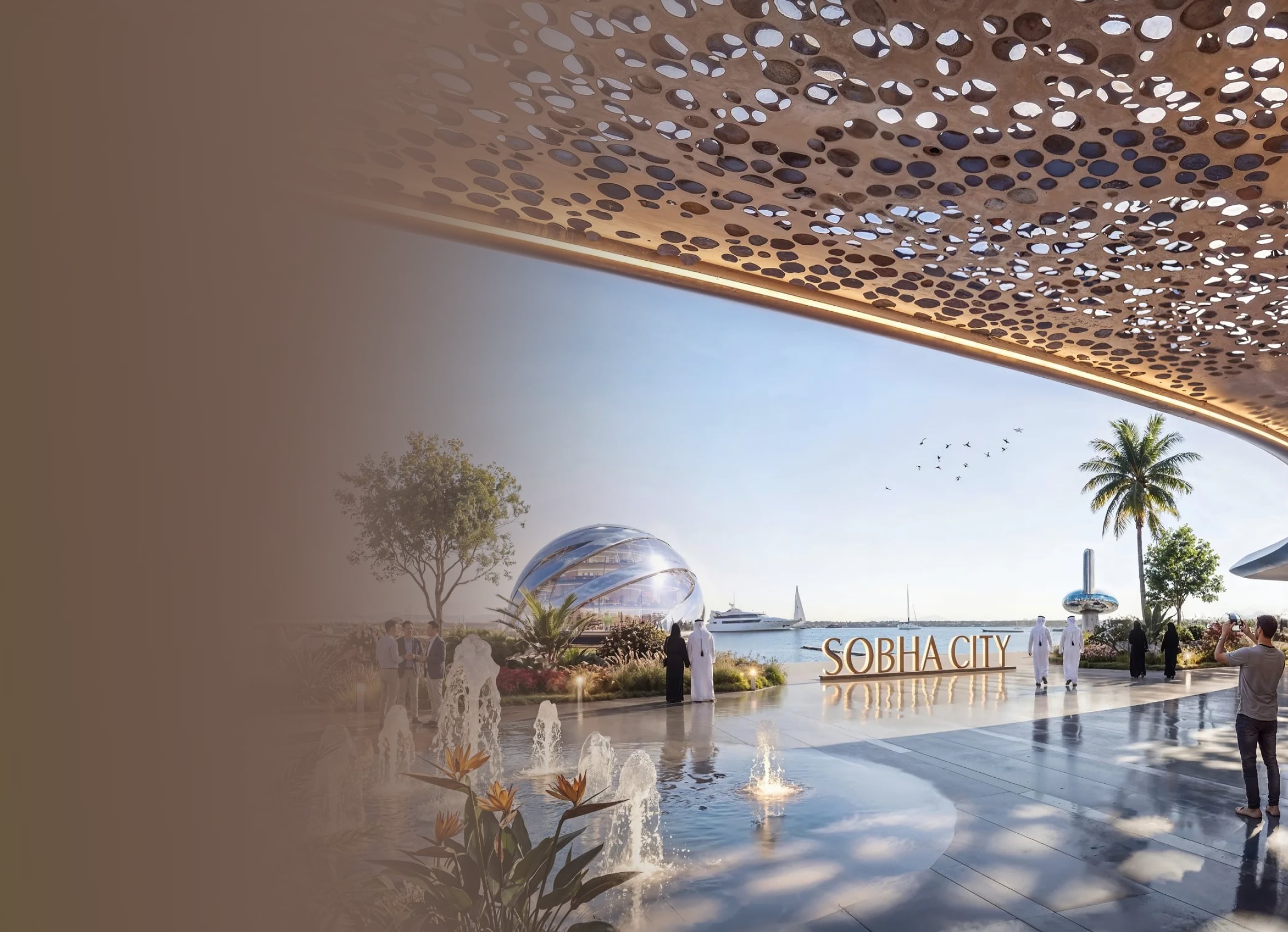 Sobha City Abu Dhabi Mobile Banner