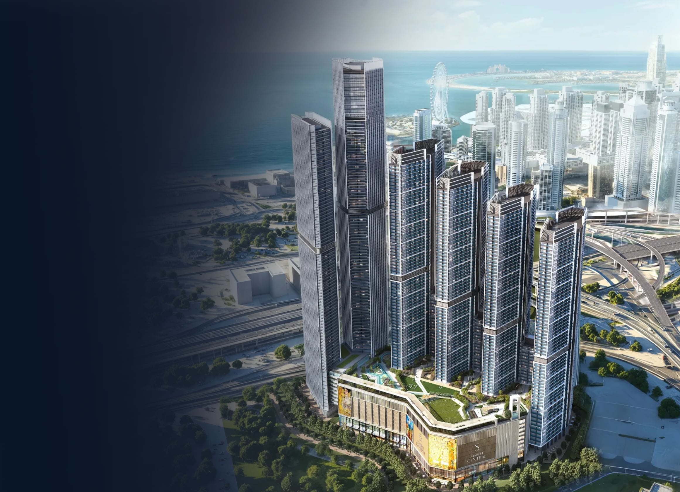 The Mirage at Sobha Central Mobile Banner