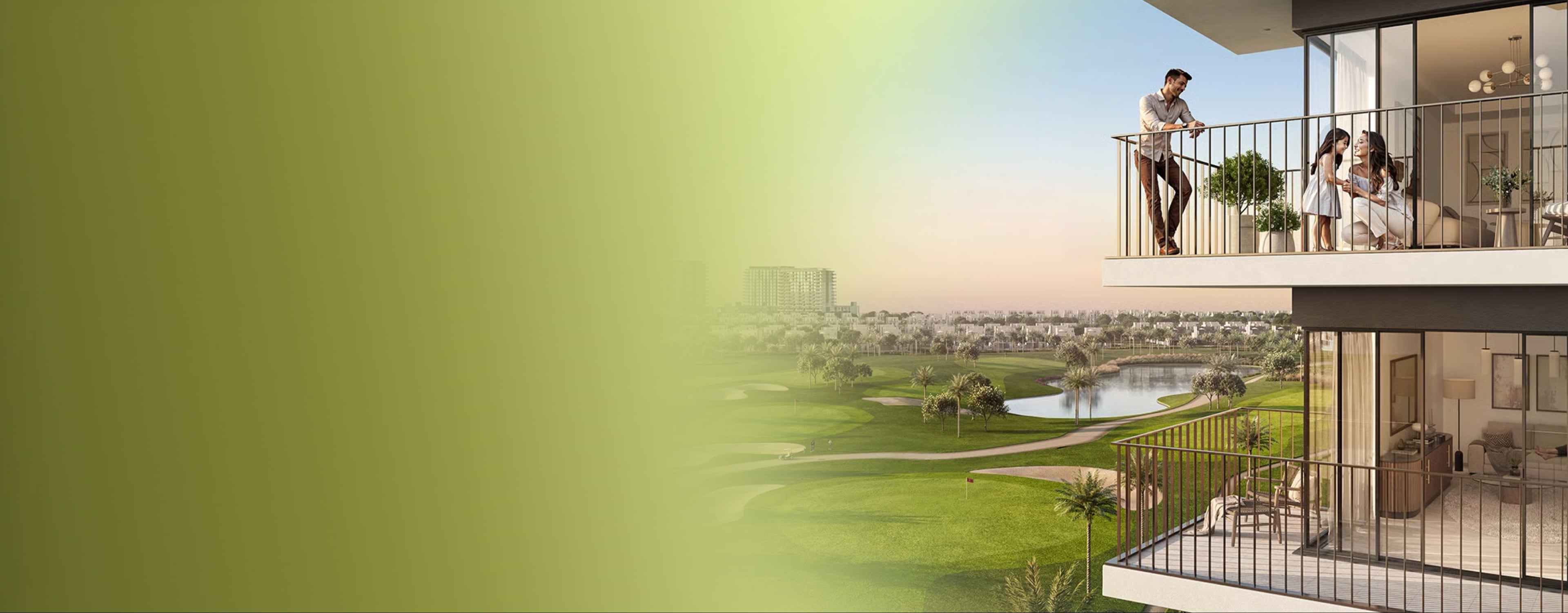 Golf Vale at Emaar South Banner