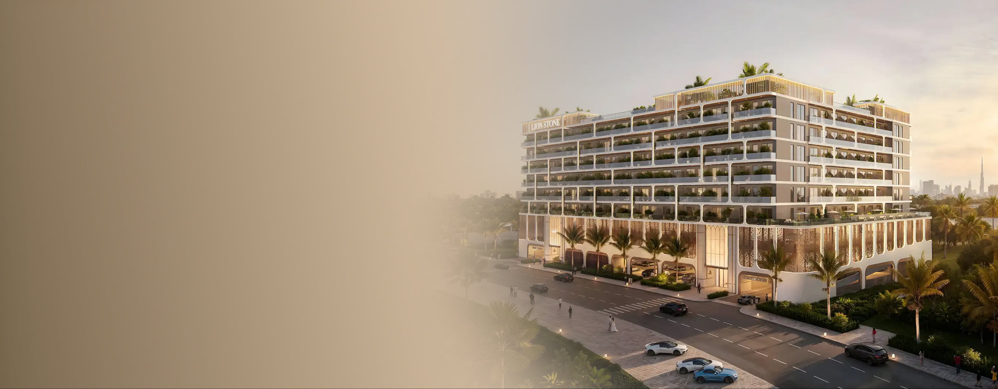 Listone Residence Dubai International City Banner