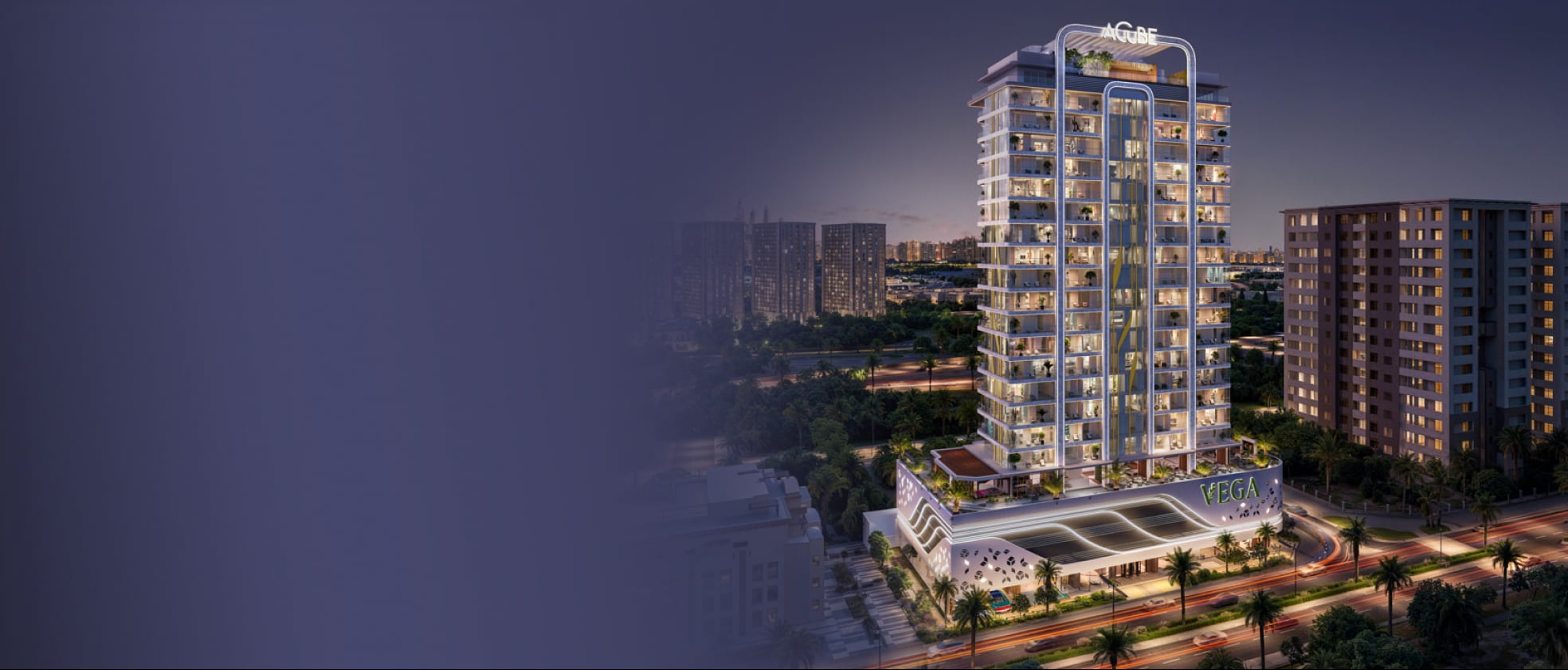 Welcome to Vega by Acube Developments Banner