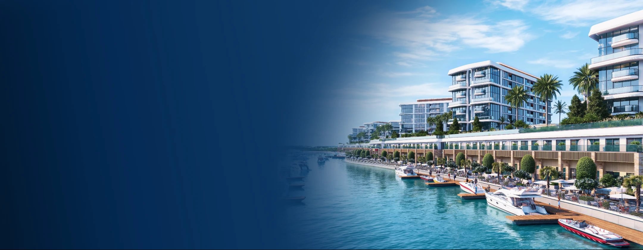 Yachtside Marina Residences by Sobha at Siniya Island Banner