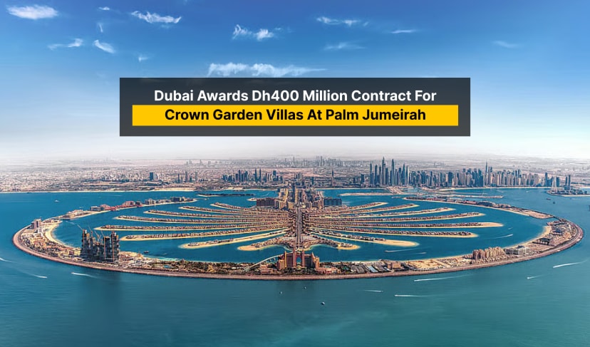 Crown Garden Villas at Palm Jumeirah Dh400 million luxury waterfront villas Dubai