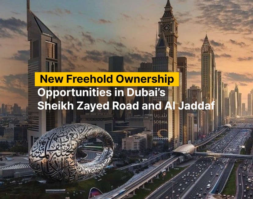 Freehold ownership opportunity Dubai