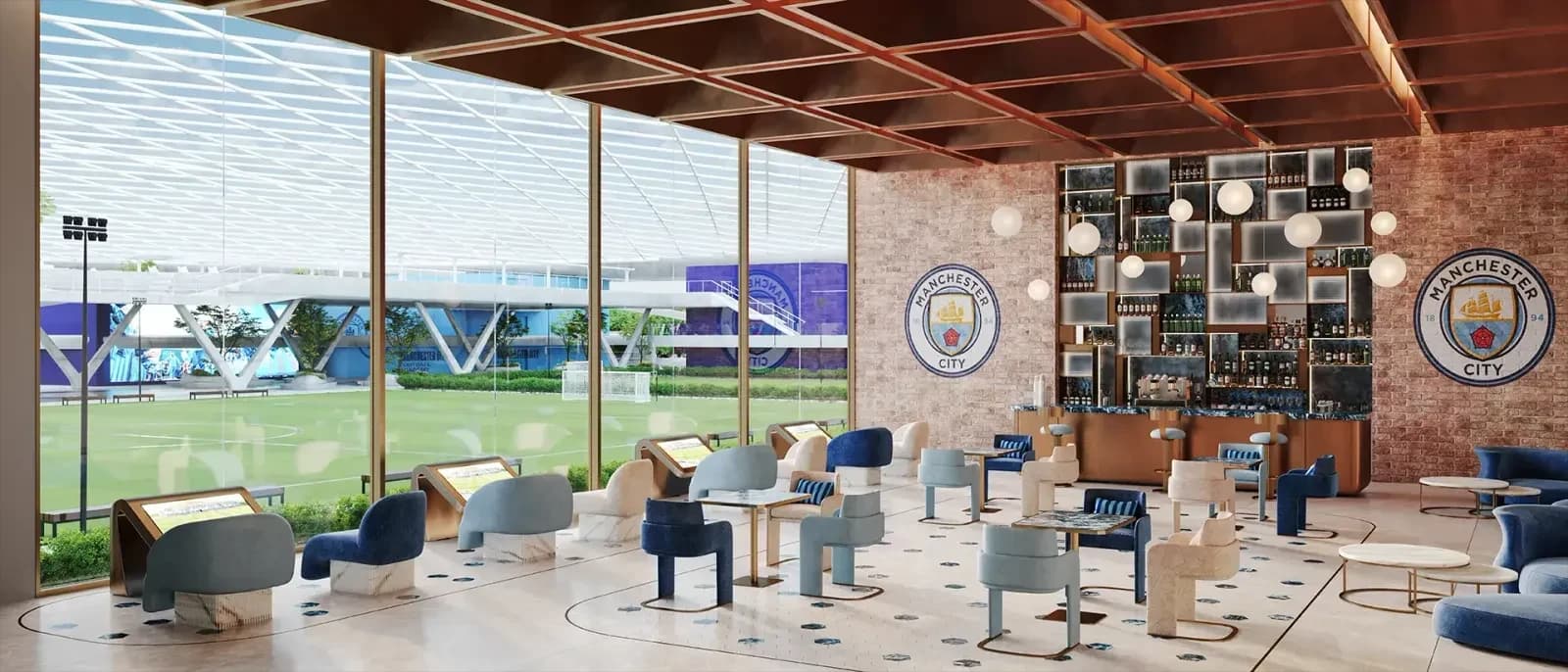City Lounge at Manchester City Yas Residences
