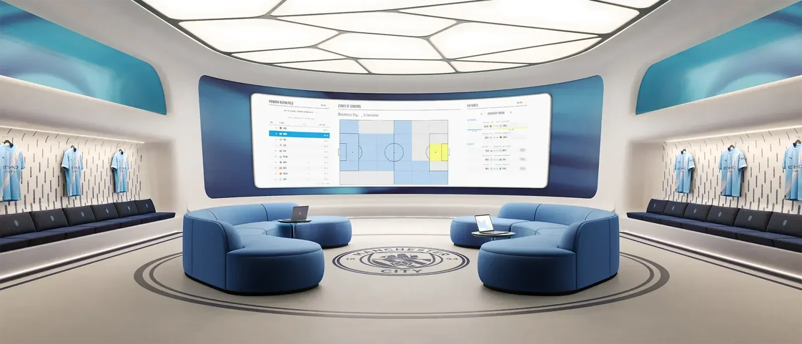 Tactical Room at Manchester City Yas Residences