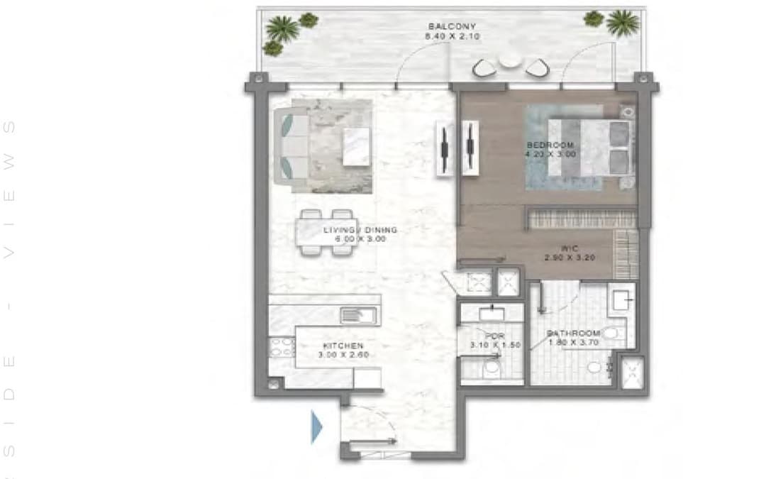DAMAC Islands Apartments 2 BK