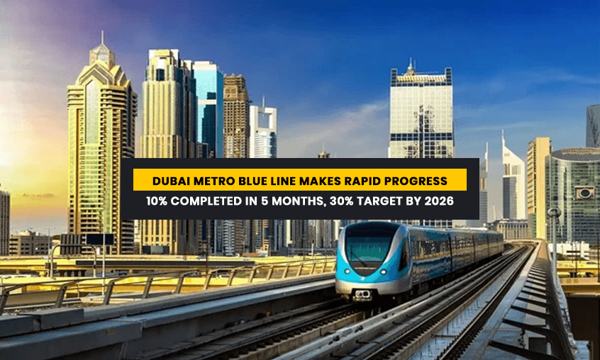 dubai metro blue line, Dubai News, Real estate News, latest news