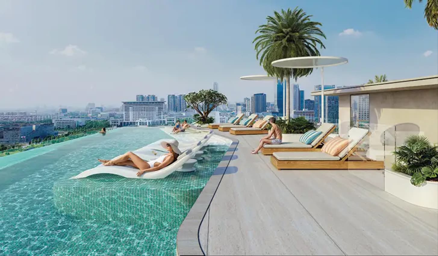 South Lofts at Dubai South, South Lofts pool