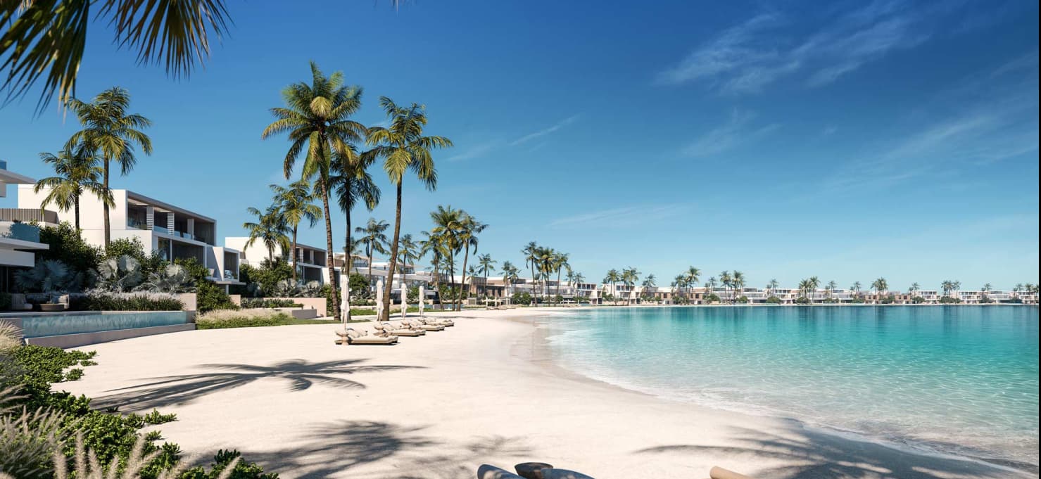 Bay Villas Dubai Islands, Master plan of Bay Villas Dubai Islands by Nakheel