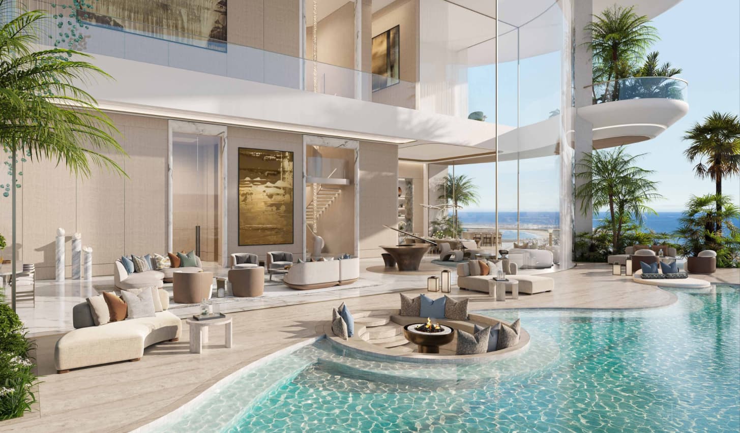 Amali Residences, Amali Residences twin tower on Dubai Canal in Al Wasl, ultra luxury collectible waterfront homes by Amali Properties