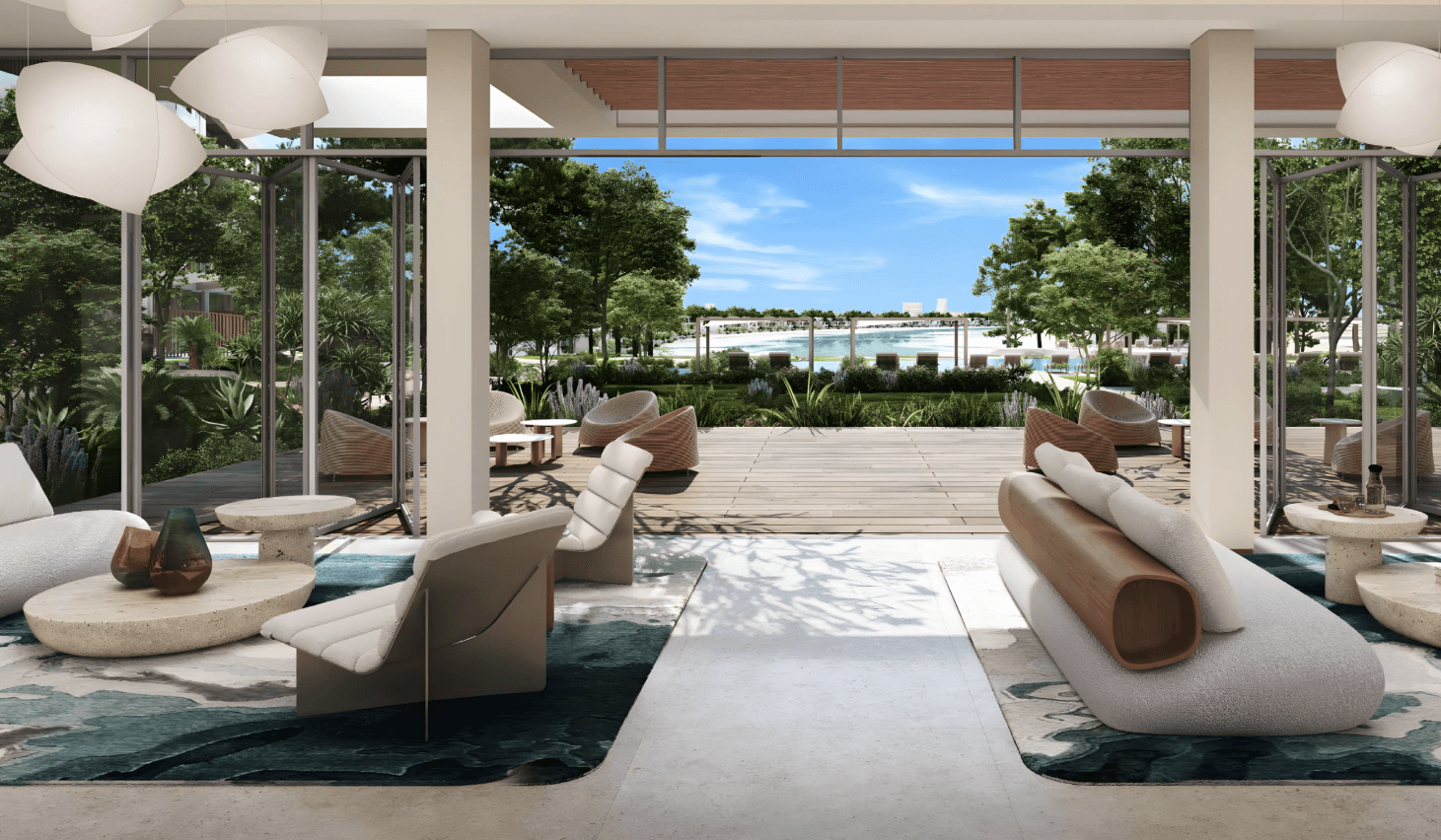 Palm Central Residences at Palm Jebel Ali, 4-bedroom townhouse with garden at Palm Central, Dubai