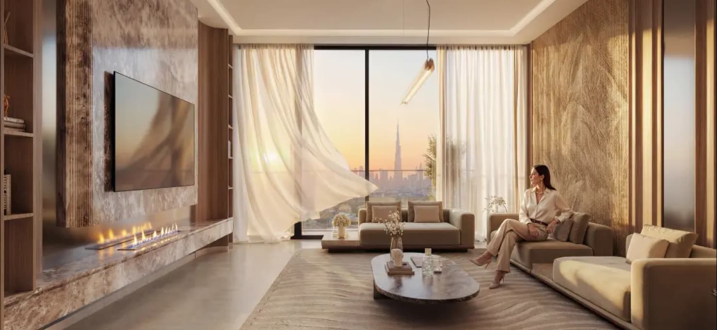 Binghatti Luxuria, Binghatti Luxuria Living Room Interior