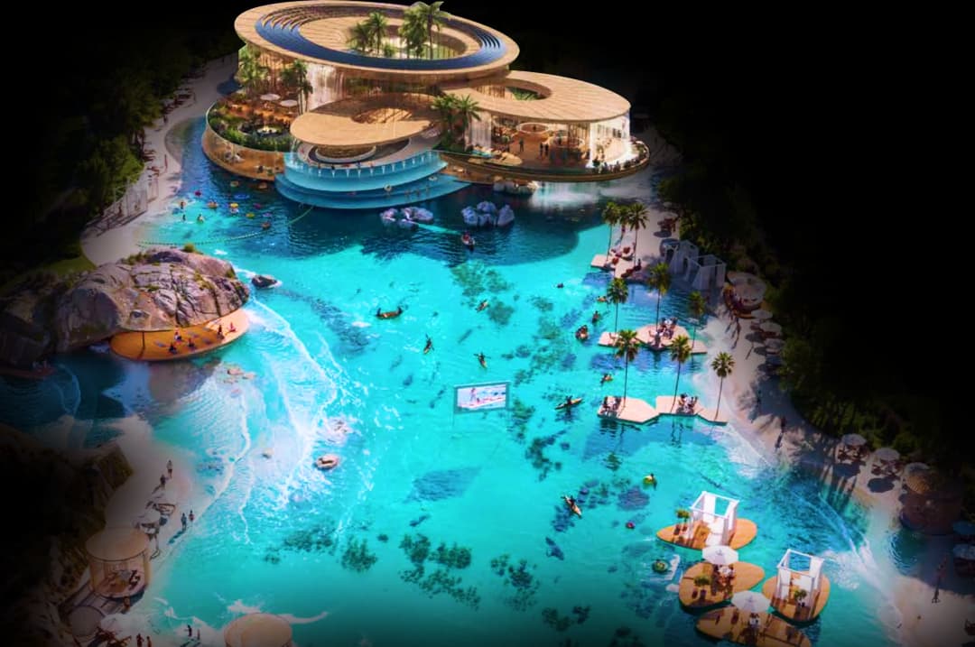 Luxury villa interior