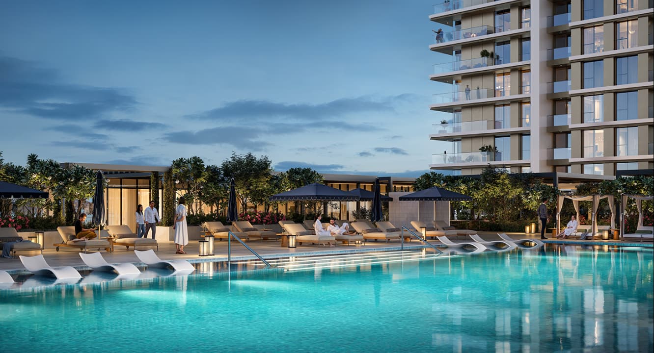 Lyvia by Palace at Dubai Creek Harbour, Lyvia by Palace by Emaar pool