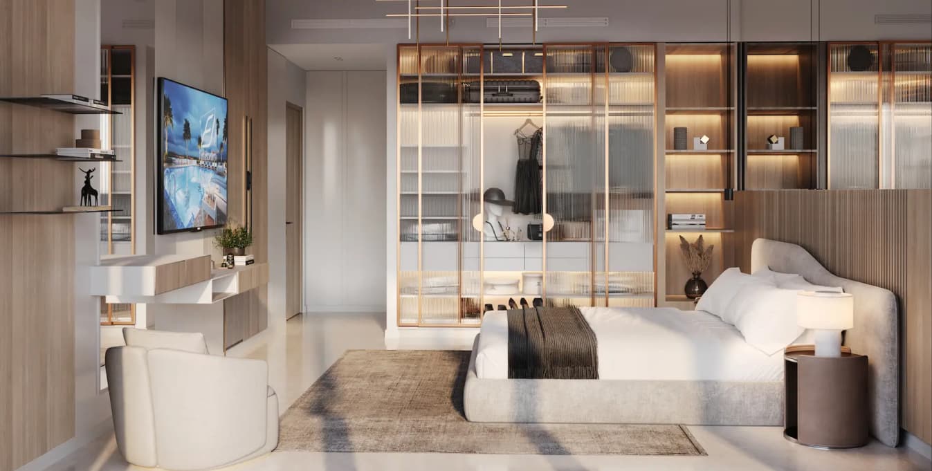 Binghatti Spectre, Binghatti Spectre Royal Suite with private pool and open sky terrace, Al Jaddaf Dubai