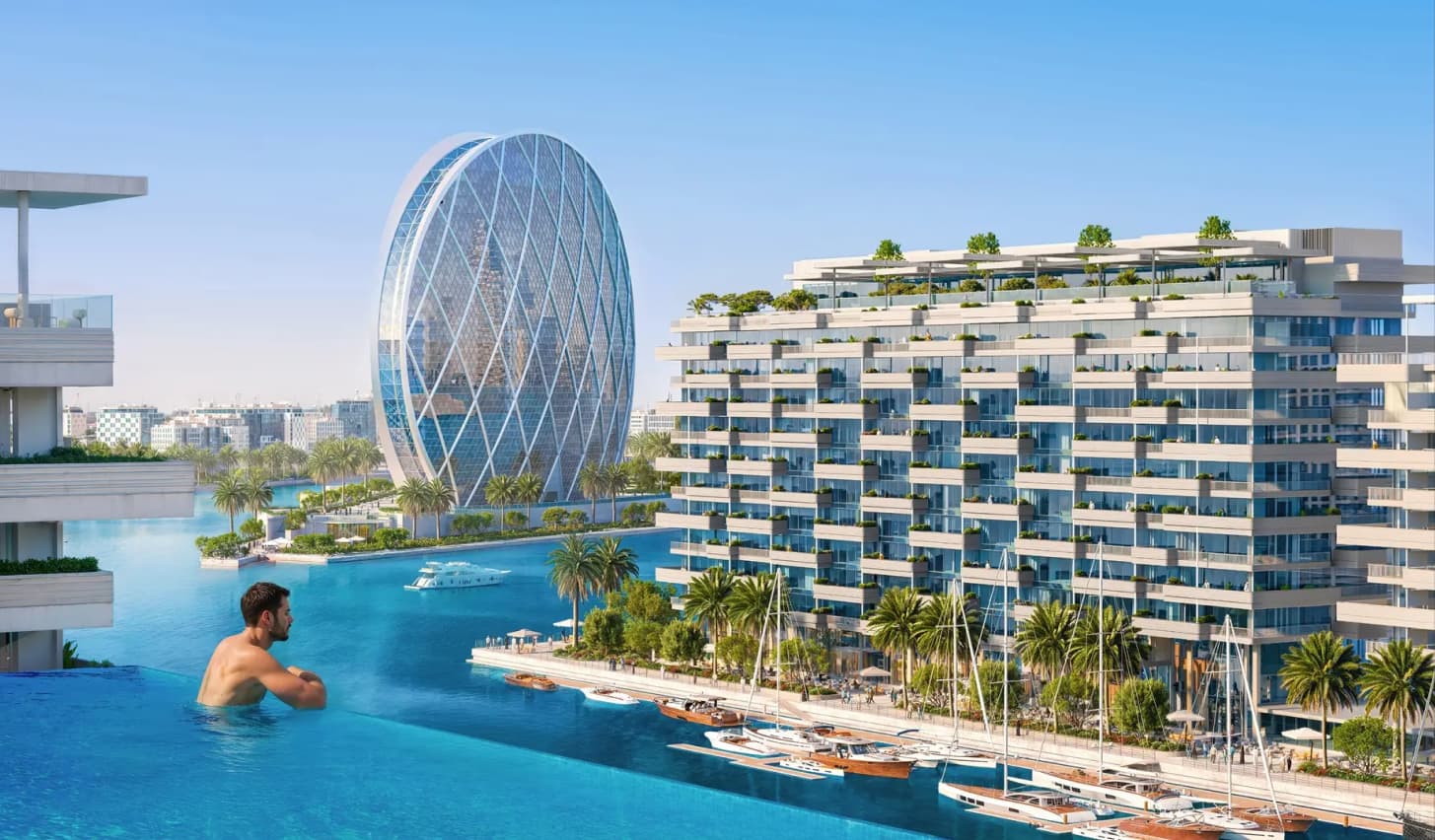 Luluat marina residences, 1 to 3 Bedroom Waterfront Apartments