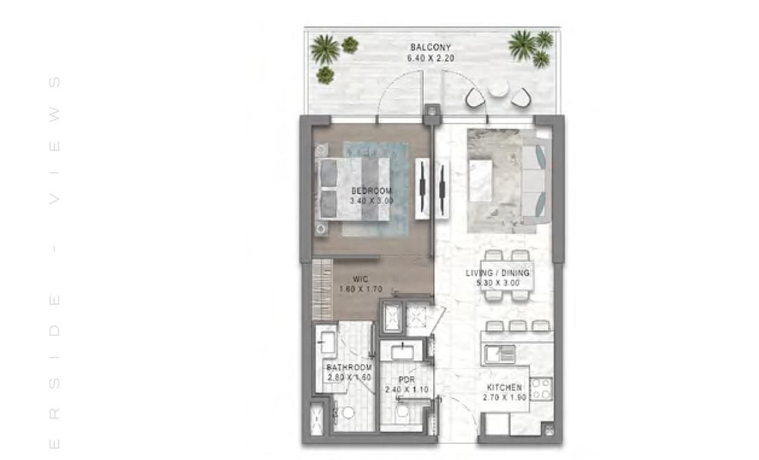 DAMAC Islands Apartments 1 BK