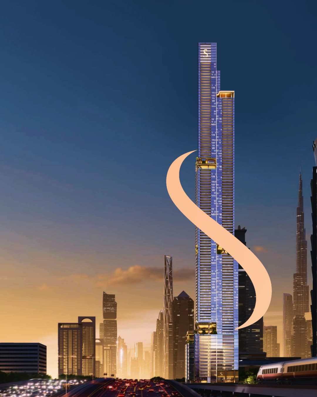 Luxury villa interior