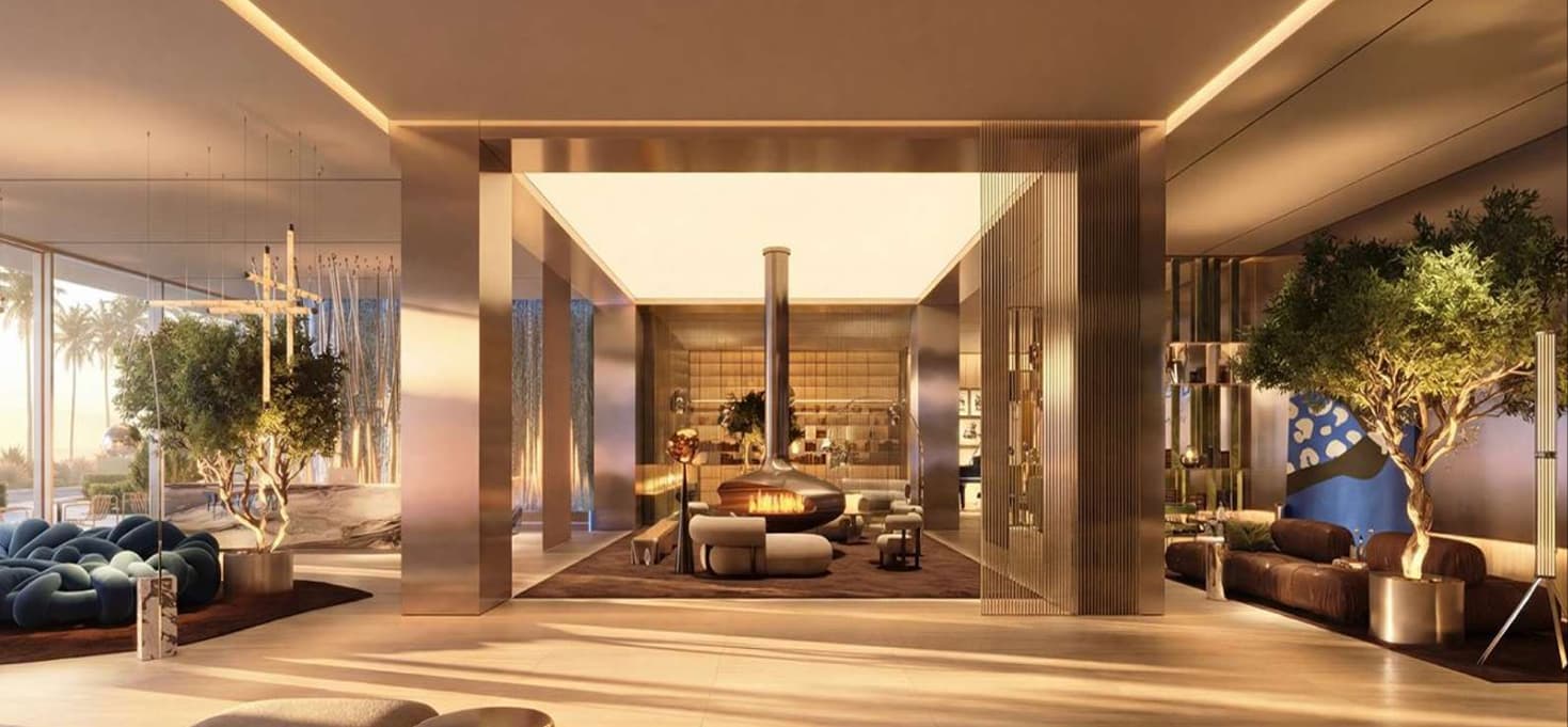 DAMAC Lagoons District Valencia, damac valencia living room interior