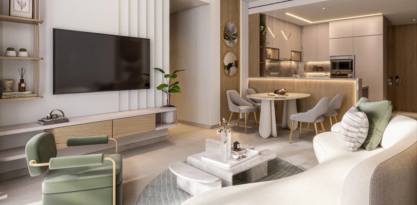 Altair 52 at Dubai South, Altair 52 Dubai South premium apartment interior