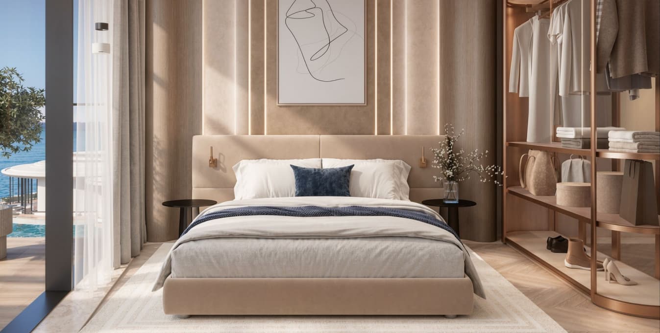 Samana Collecta, Samana Collecta bedroom with sea view