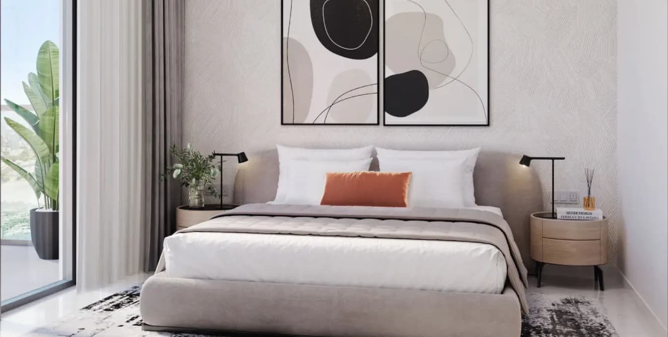 Azizi Jaddaf Beach Oasis, Azizi Jaddaf Beach Oasis Bedroom