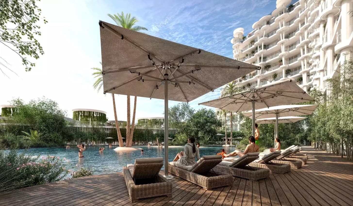 Sakura Gardens, Sakura Gardens pool